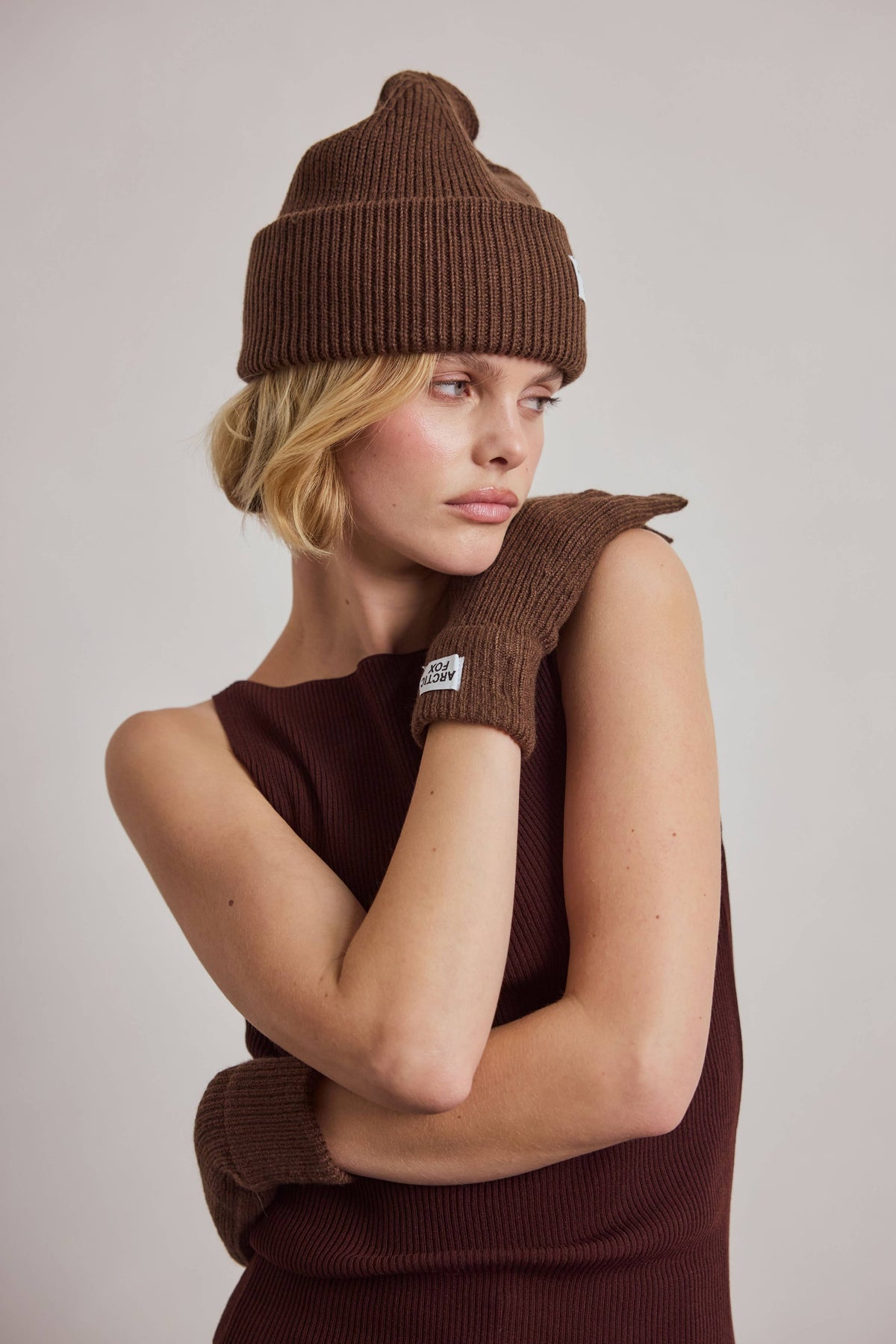 Recycled Bottle Beanie - Chocolate - AW26