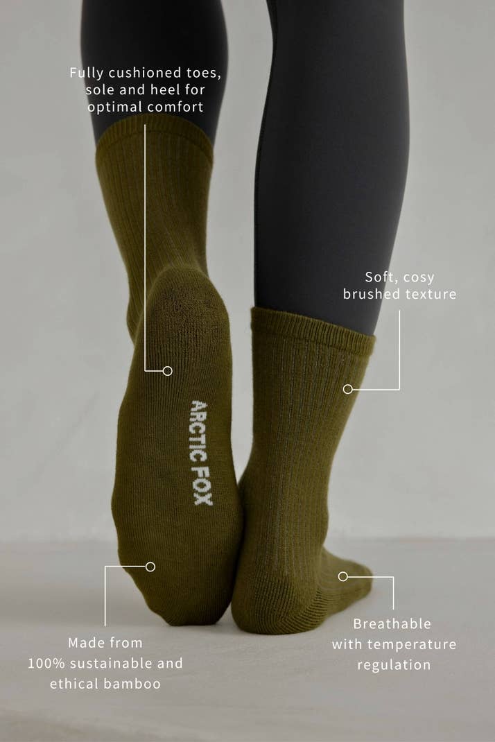 The Everyday Socks - 100% Bamboo in Cobalt