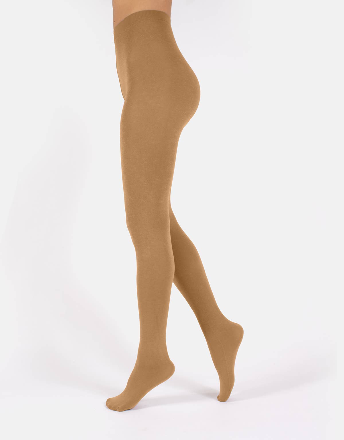 Cashmere Wool Tights 150 DEN, Winter tights: Wood Smoke