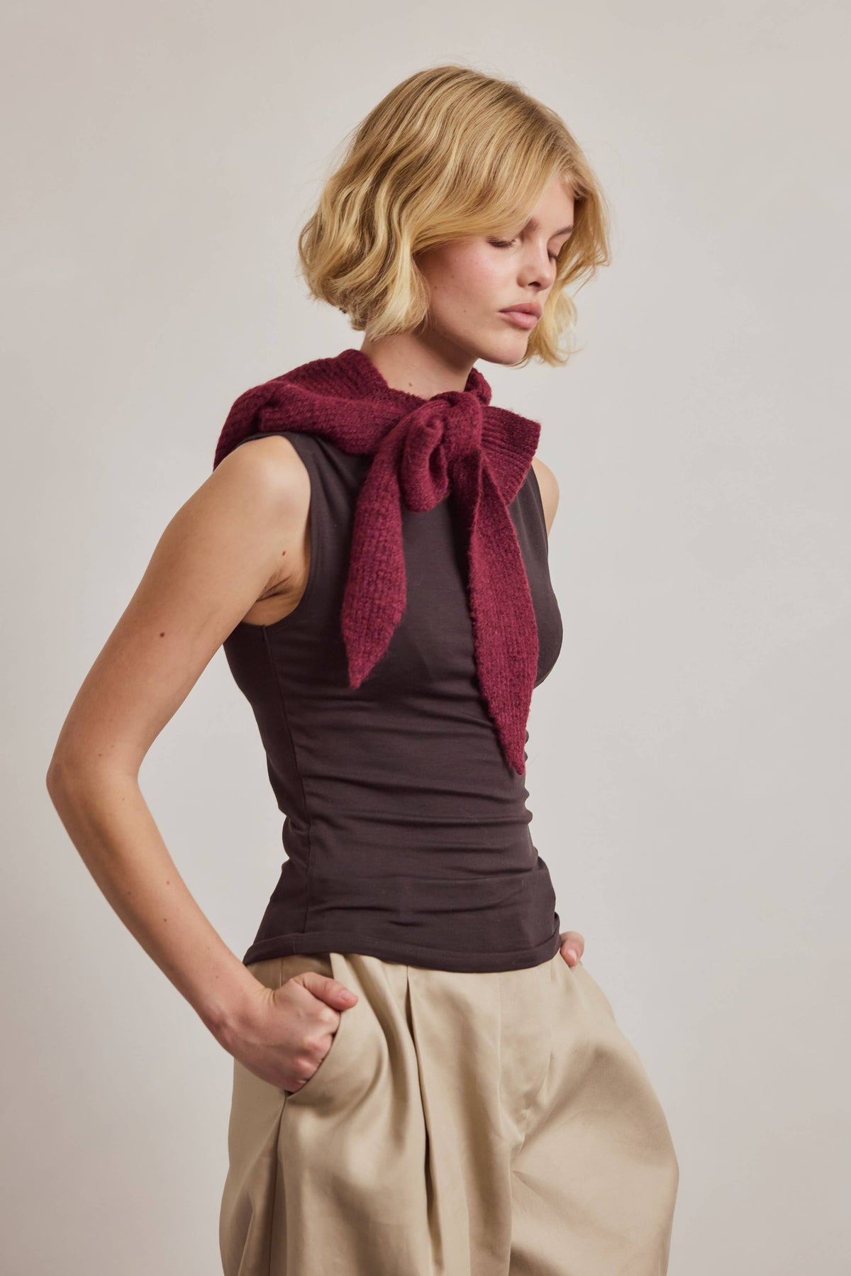 The Bonnet - Dark Cherry - AW26