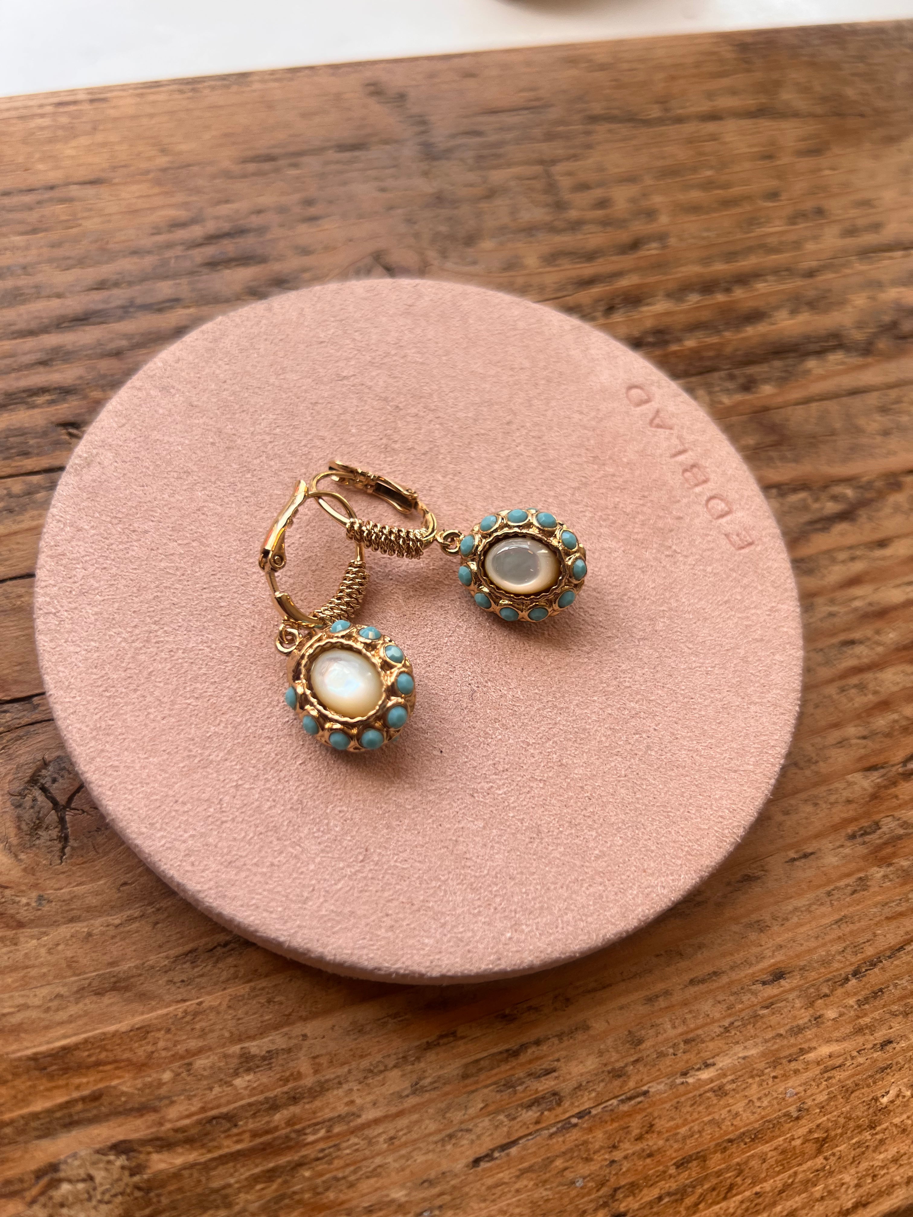 Bo Tao Splash Earrings in Gold