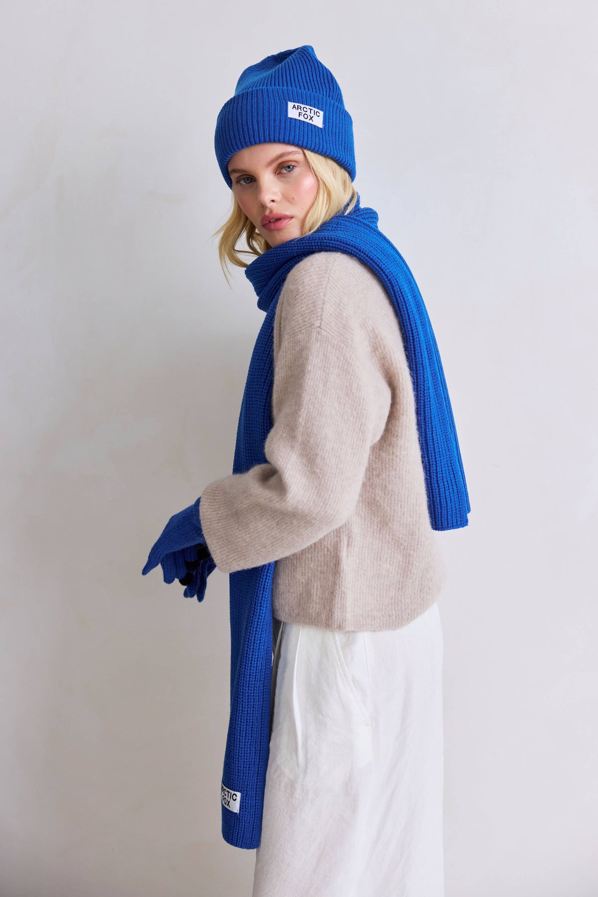 Recycled Bottle Beanie - Ocean Blue - AW26