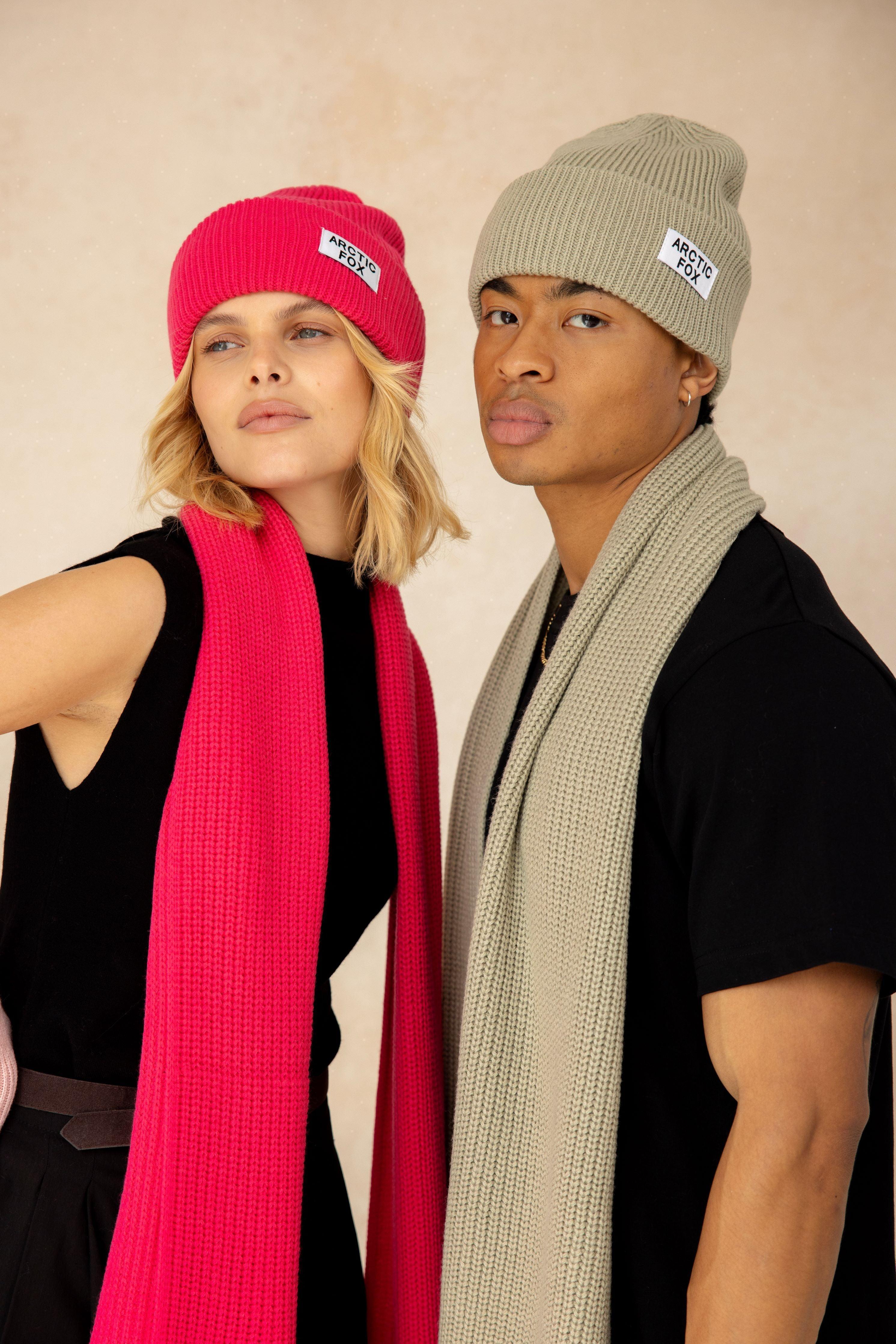 The Recycled Bottle Scarf in Hi Barbie Pink