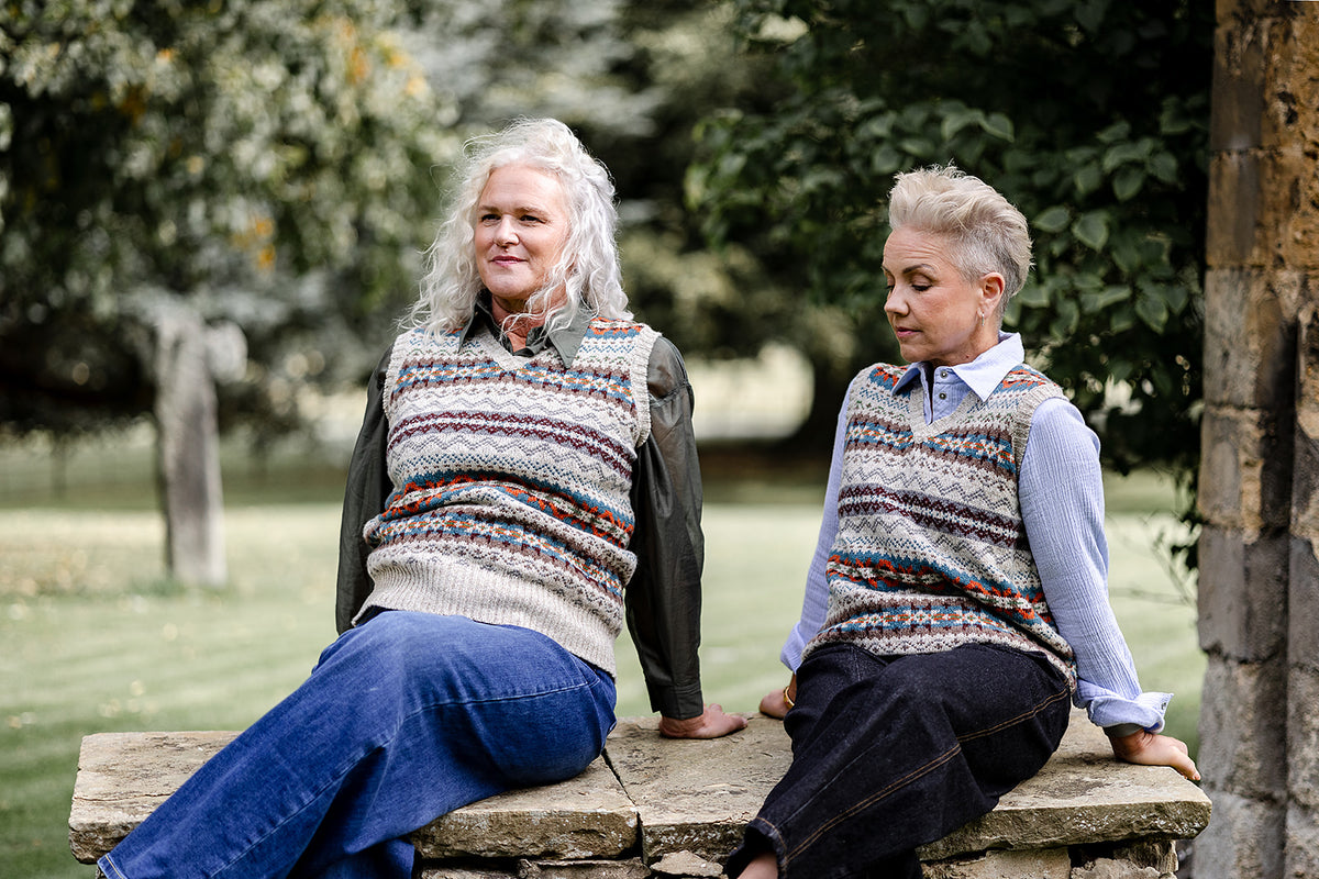 Brodie Rib Vest in Troon