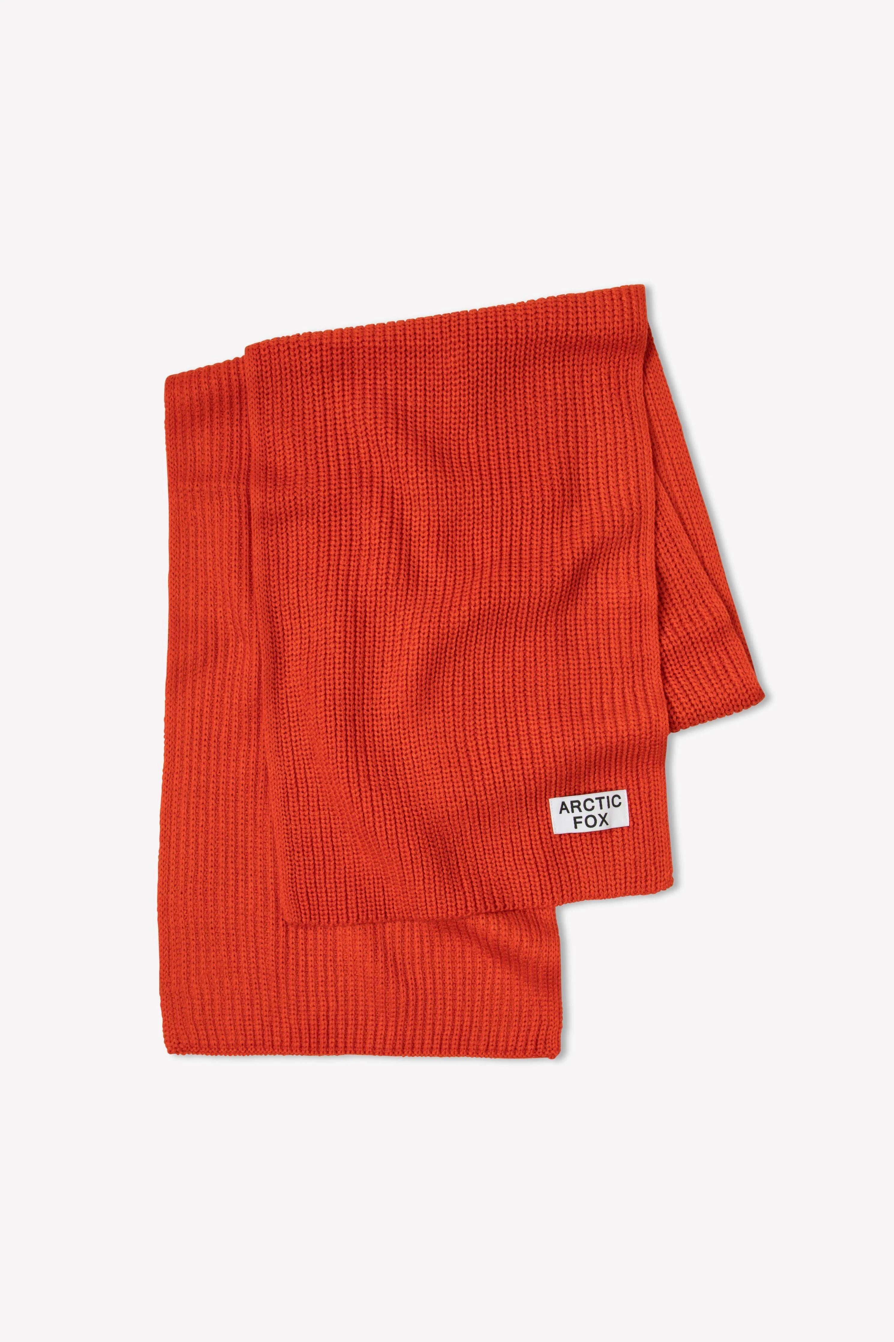 The Recycled Bottle Scarf in Sunkissed Coral