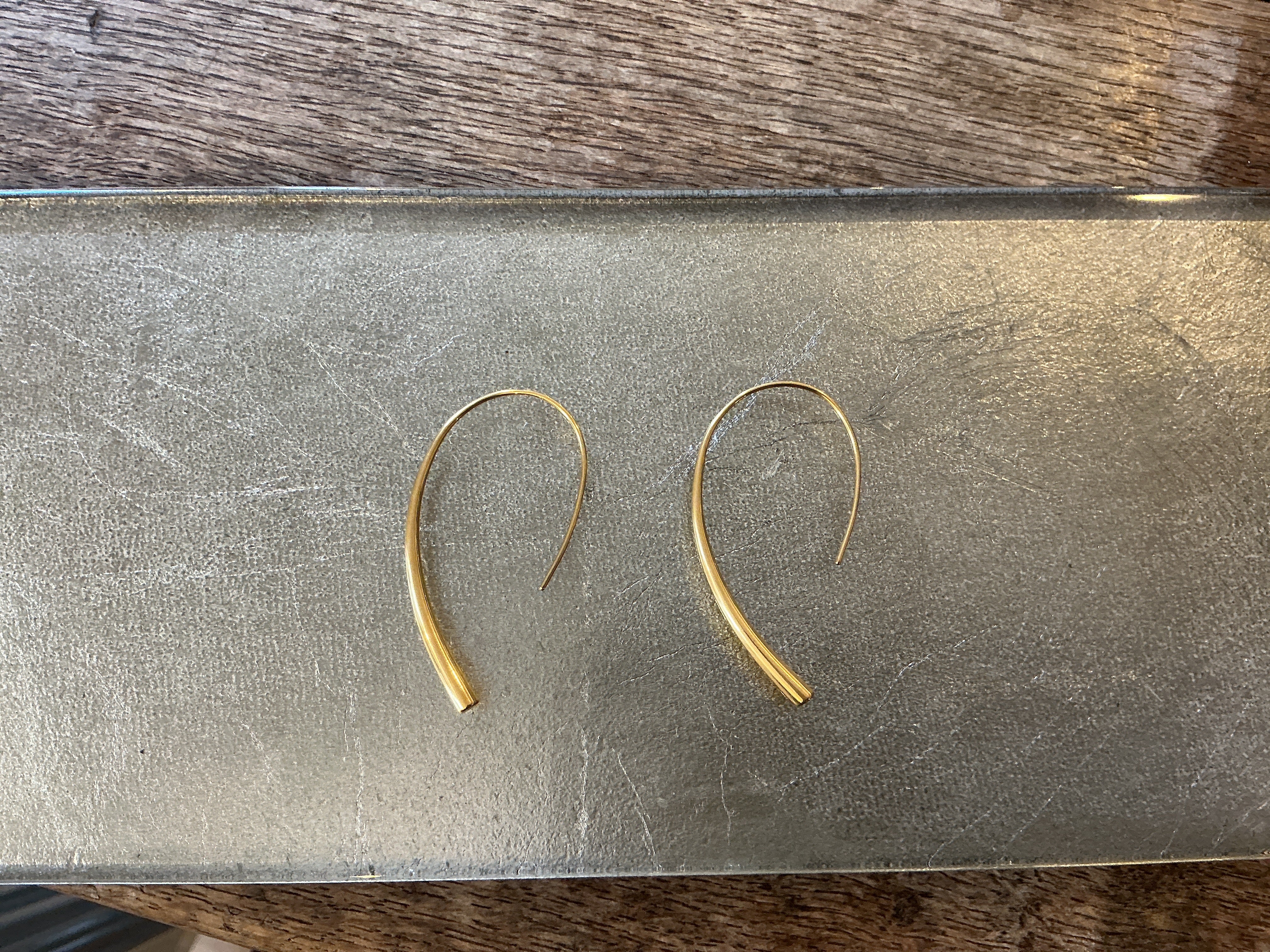 Dansk Passion Waterproof Simple Hoop in gold plate