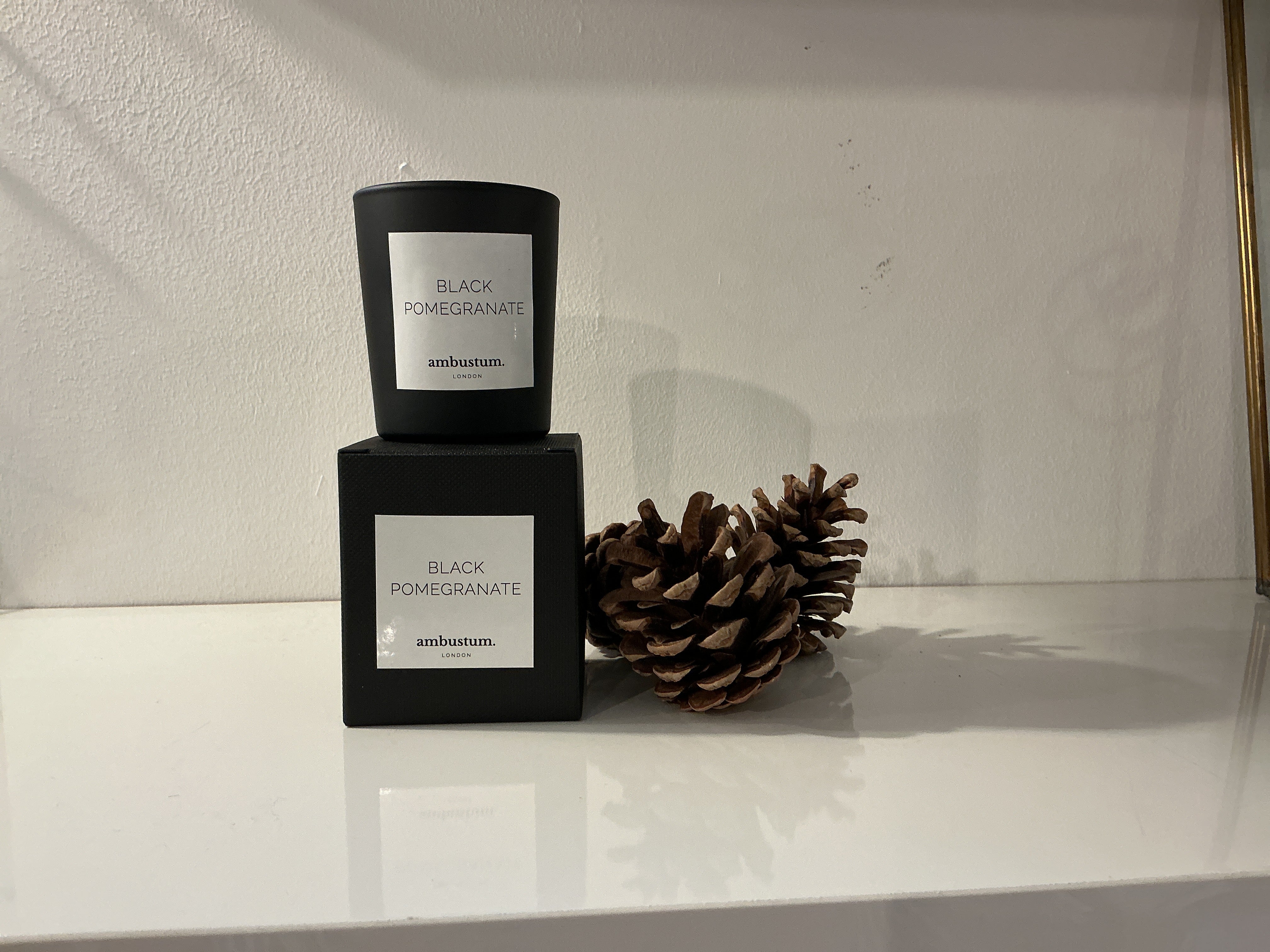 Ambustum Candle in Black Pomegranate Scent