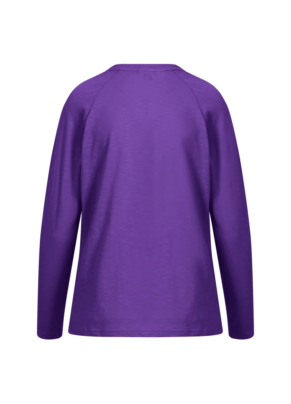 Long Sleeve T-Shirt in Warm Purple