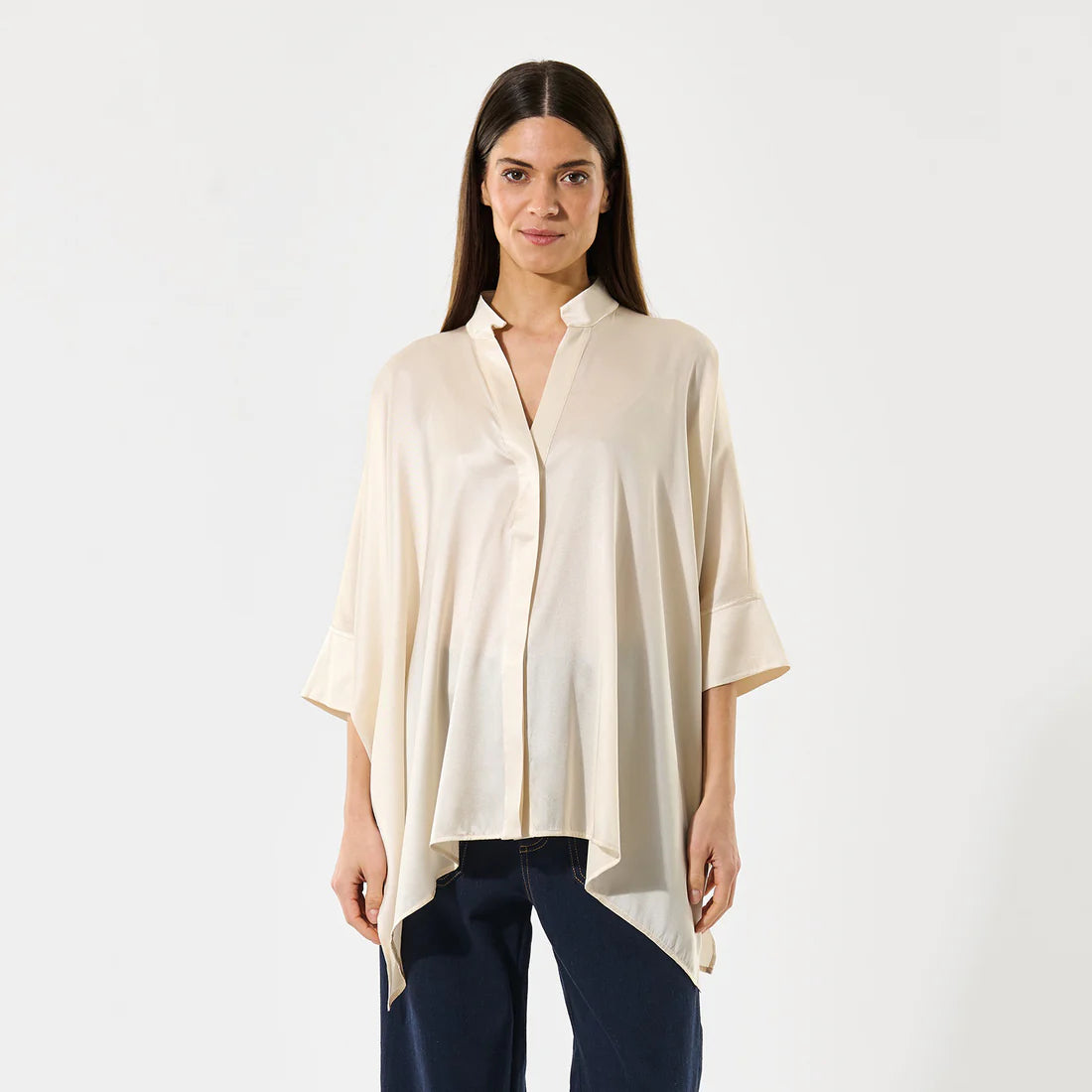 MandyDEA blouse in porcelain