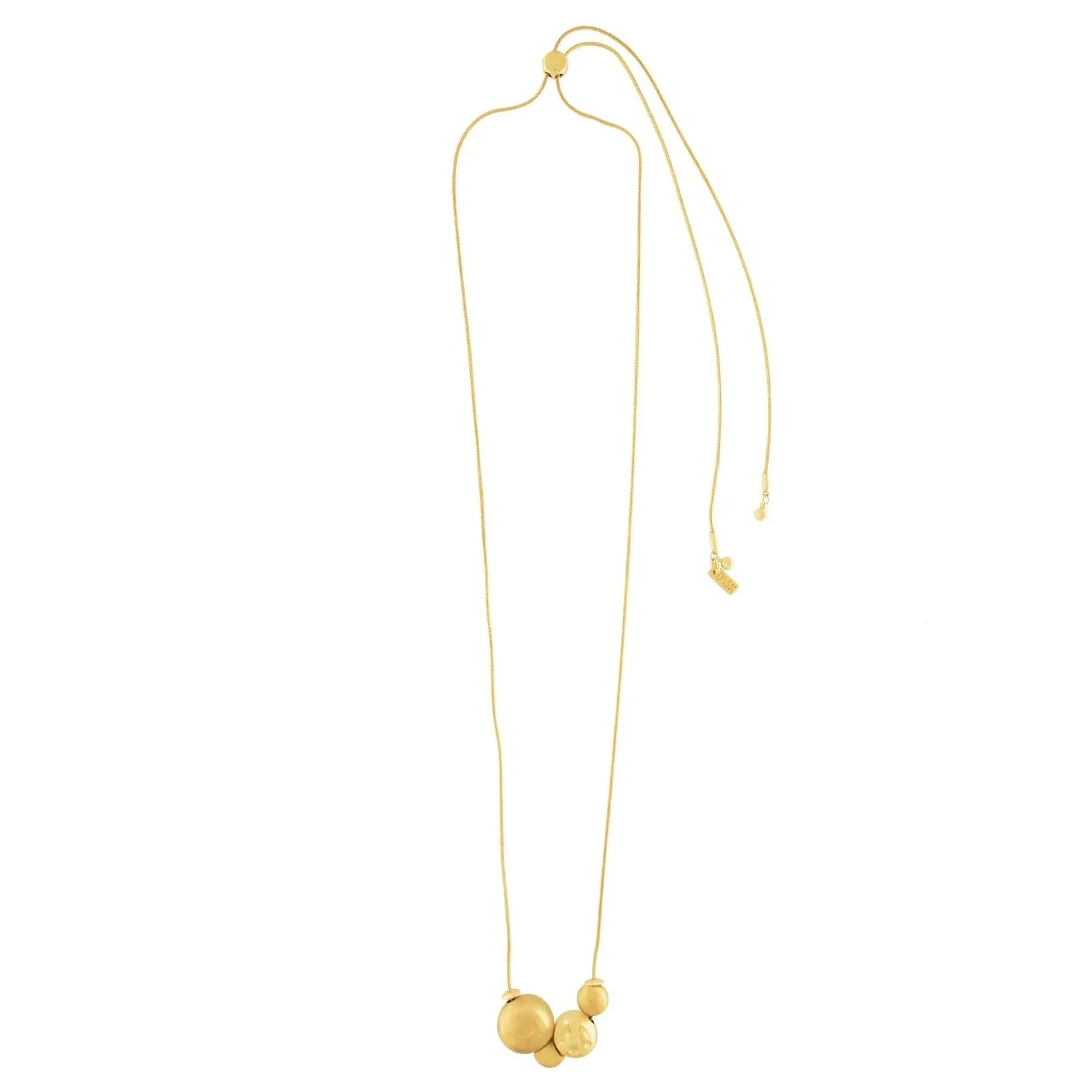 Dansk Tabitha Multiball necklace in gold-plating