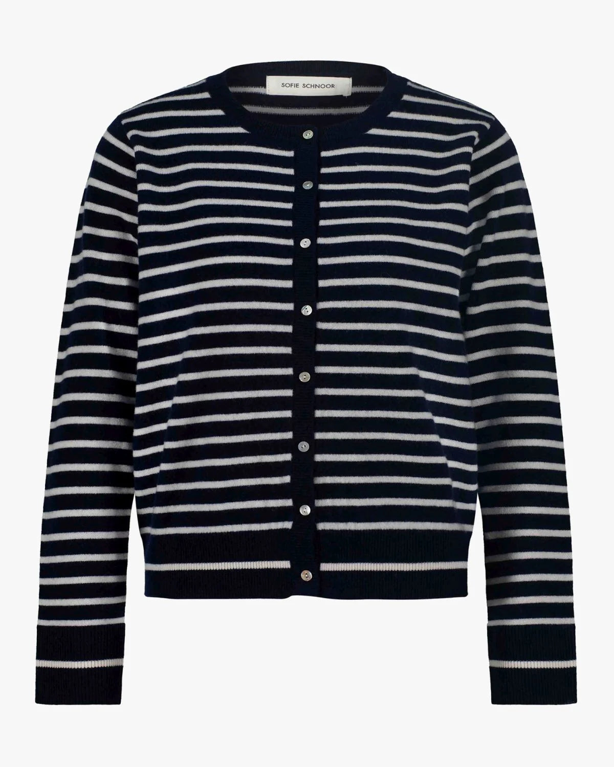 Cisse cardigan dark blue stripe