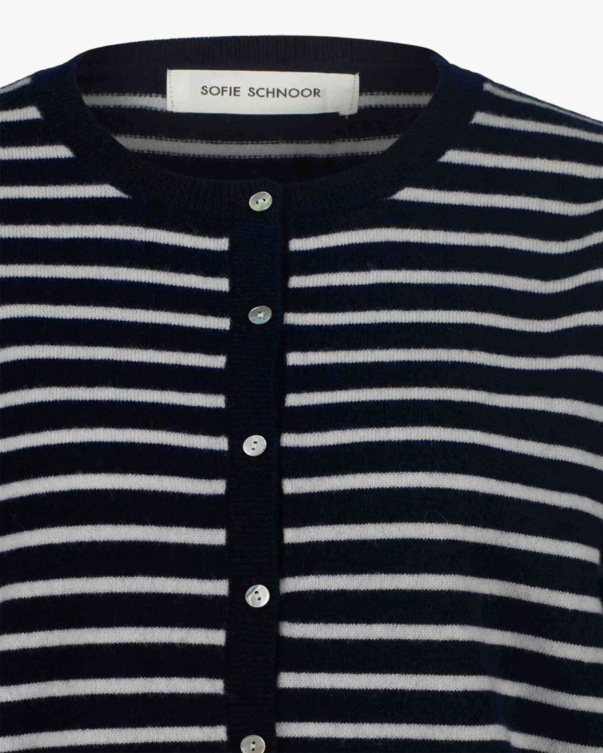 Cisse cardigan dark blue stripe