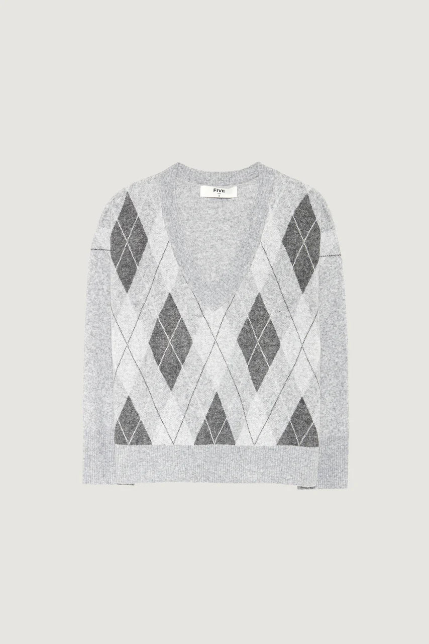 Pullover in grey