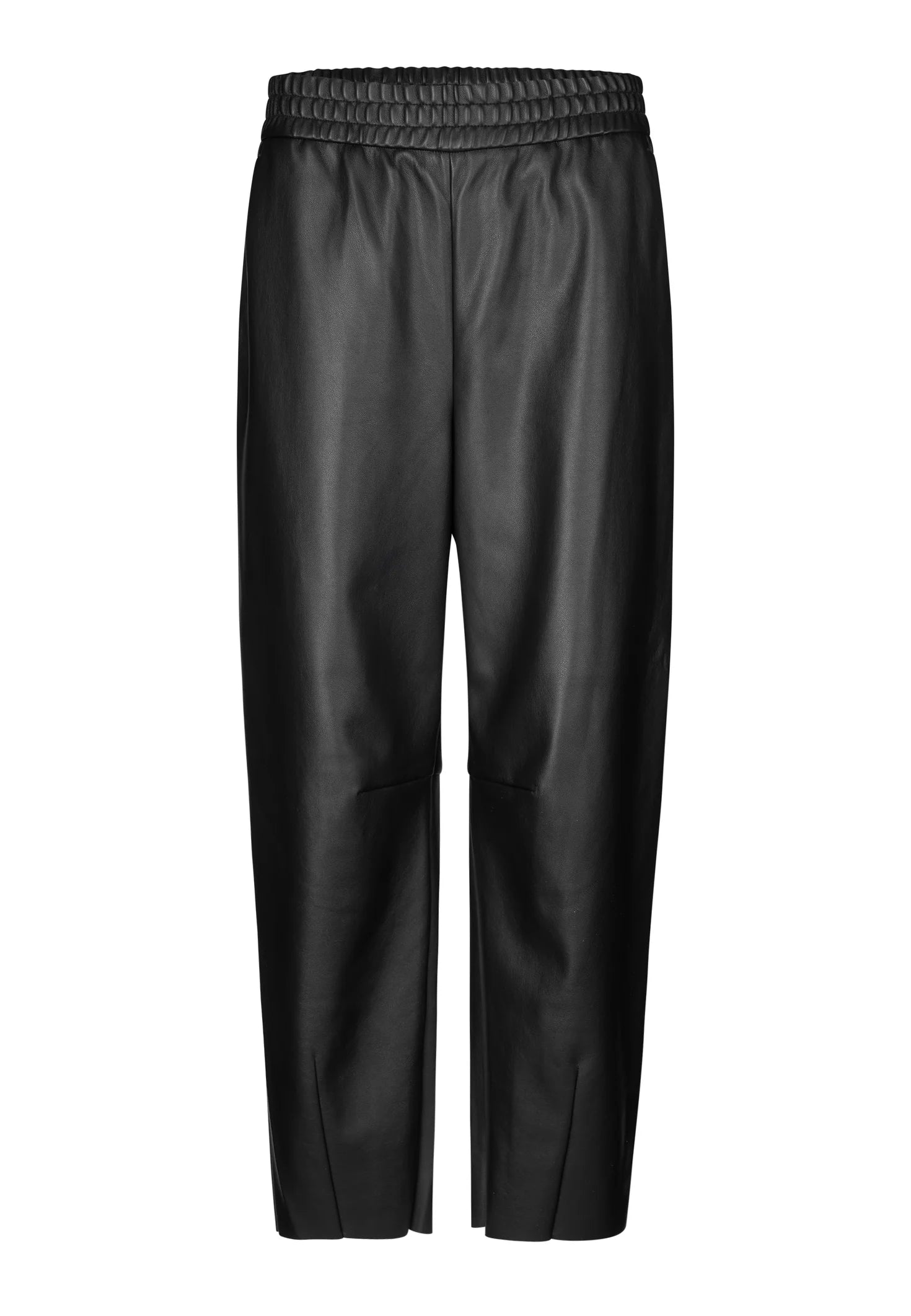 Sunna Dea Vegan Leather Trousers in Black