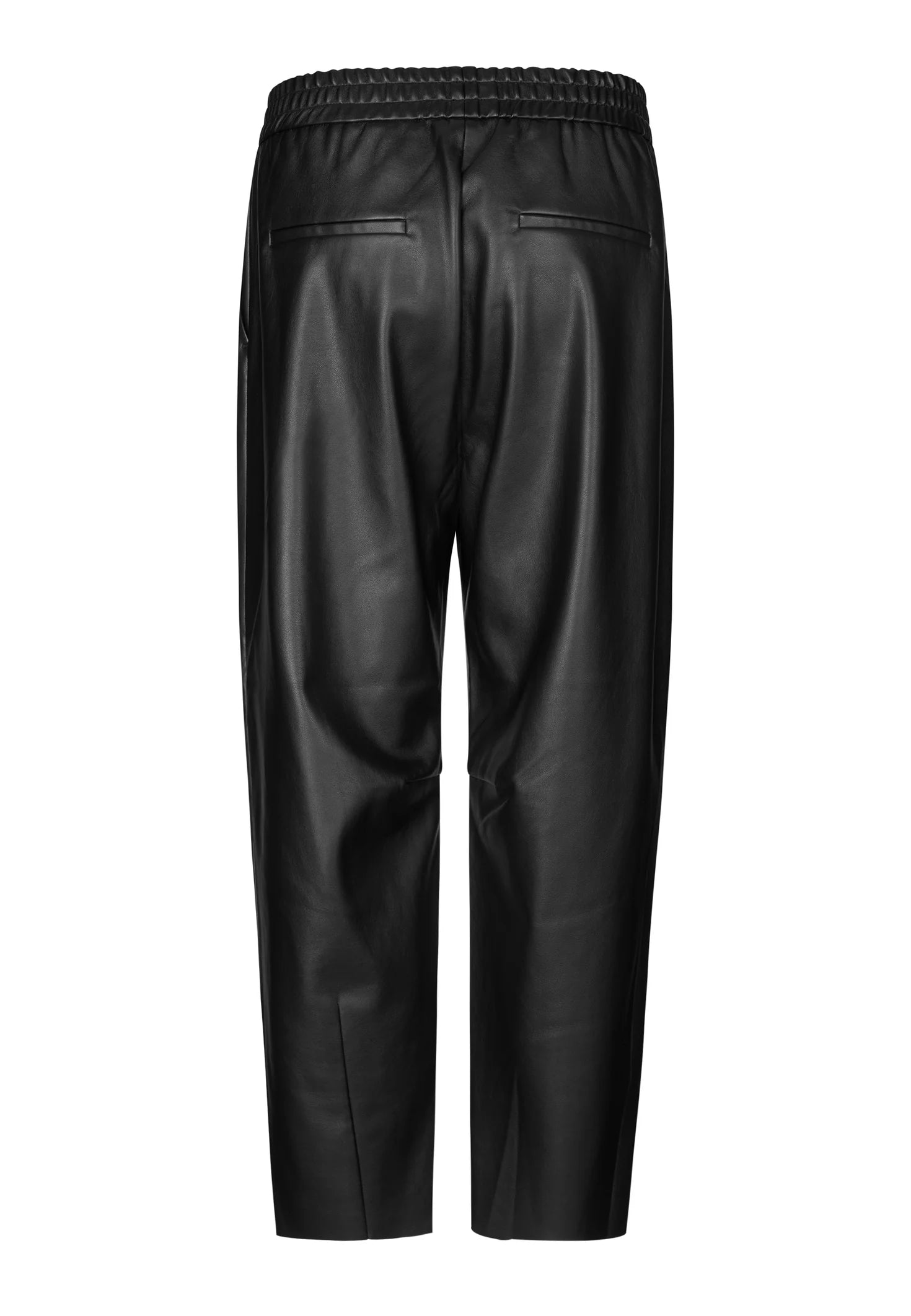 Sunna Dea Vegan Leather Trousers in Black