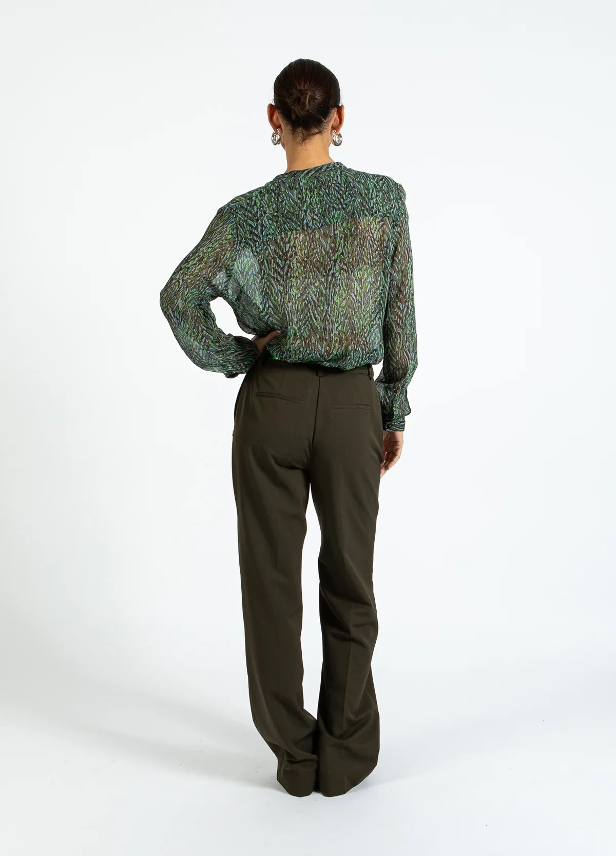 Shirt in Firestorm print