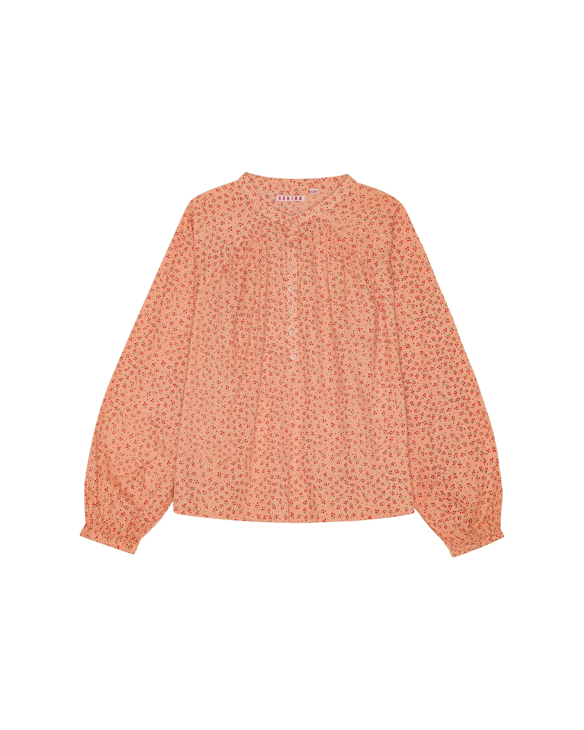 HABIBA Berry blouse in Almost
