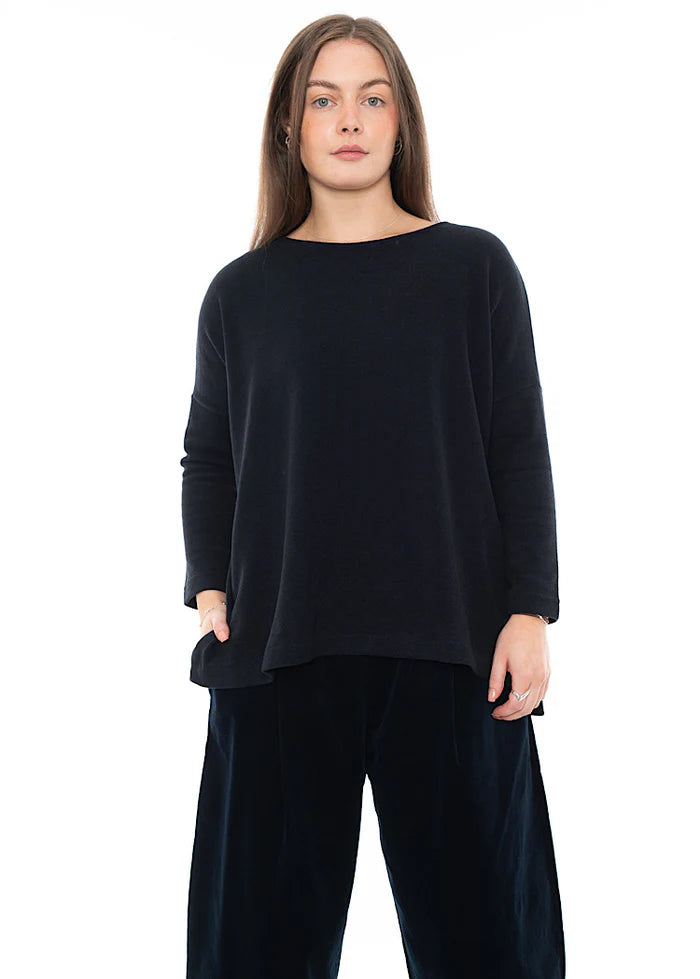 Emotiva Jumper in Dark Navy Notte