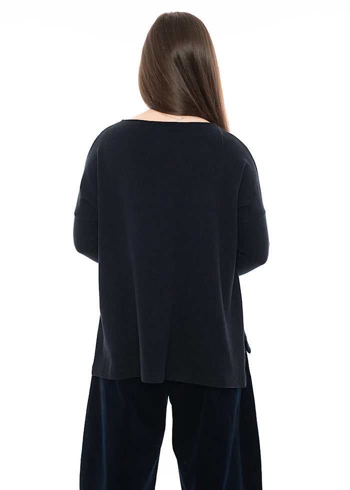 Emotiva Jumper in Dark Navy Notte