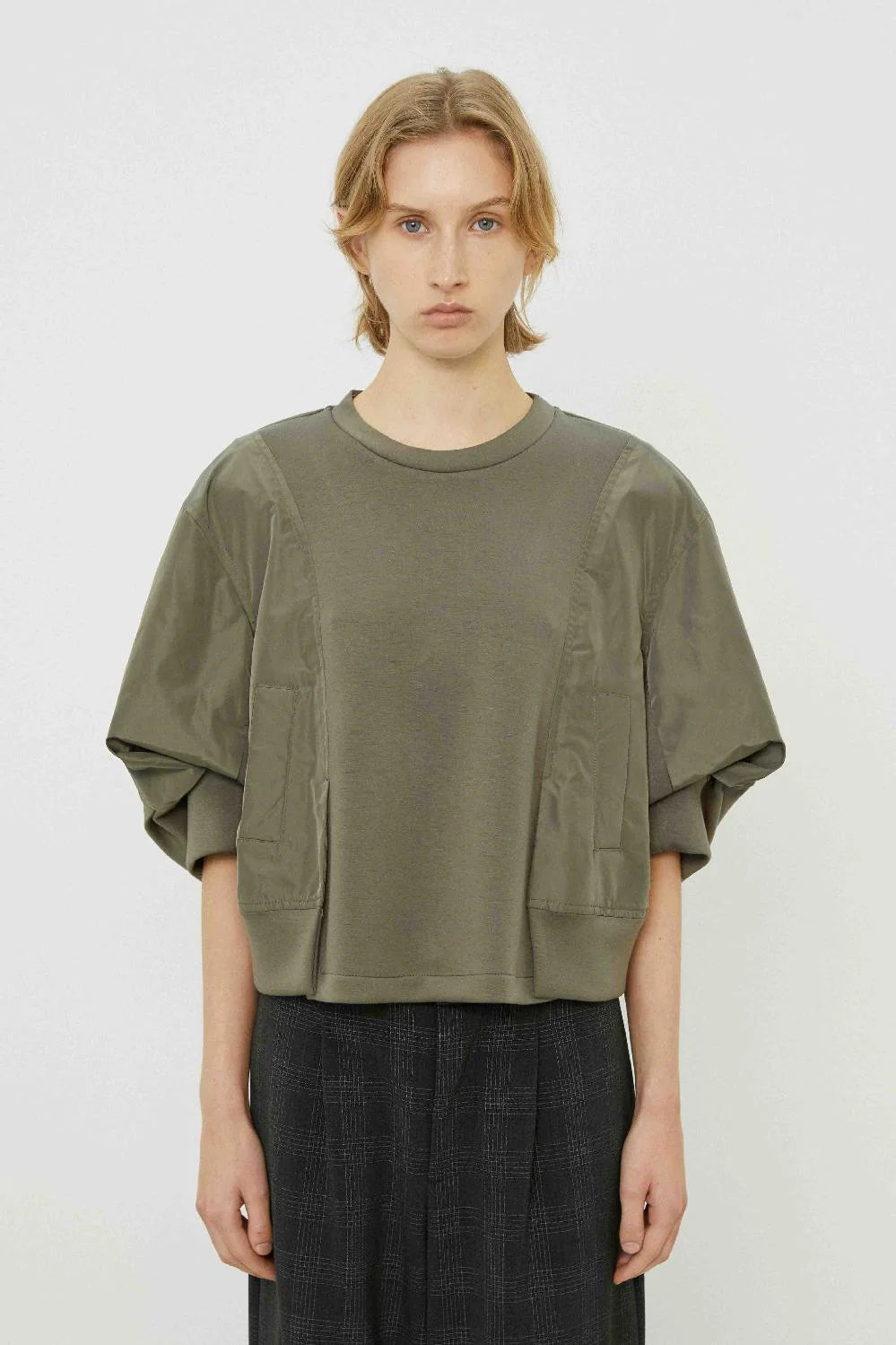 Blouse with Balloon sleeves in Mility