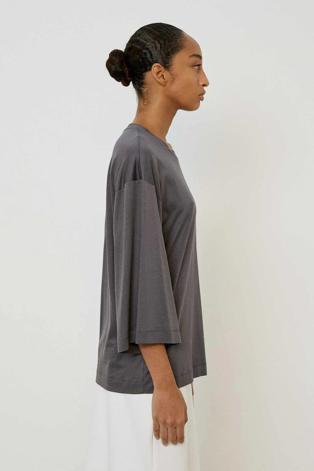 T-shirt with 3/4 sleeves in Rabbit