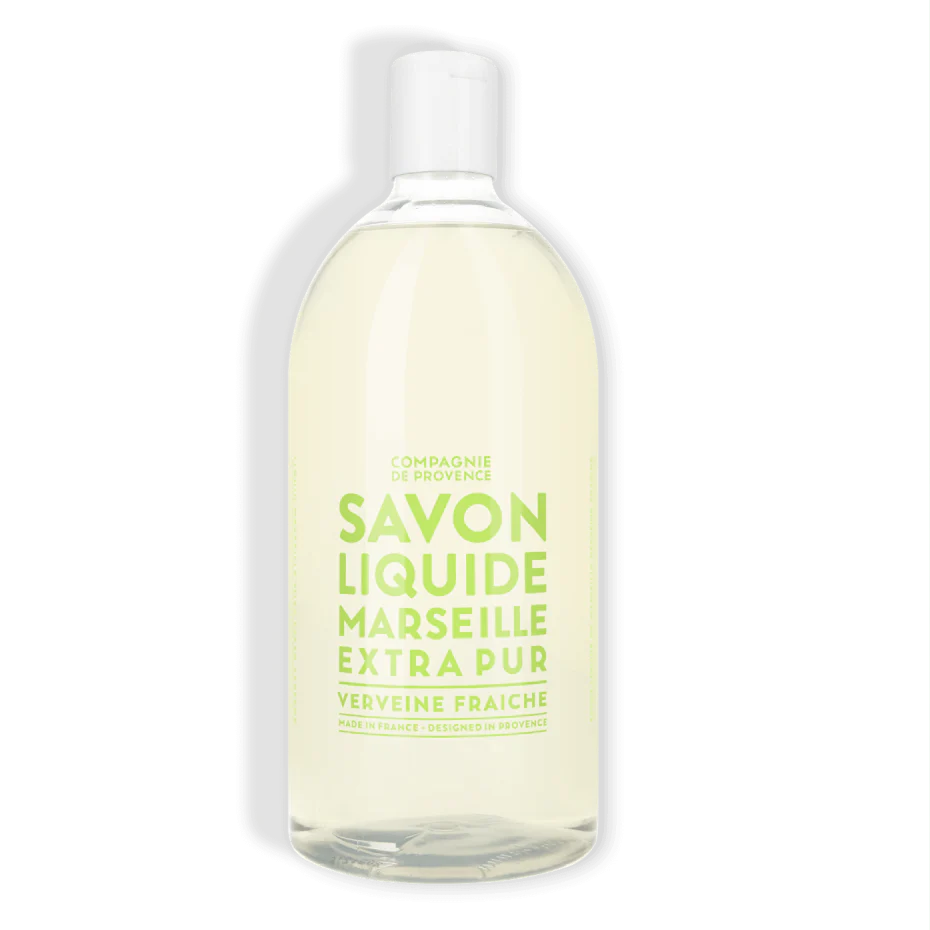 Compagnie de Provence Liquid Soap in Verbena 1 Litre Refill Bottle