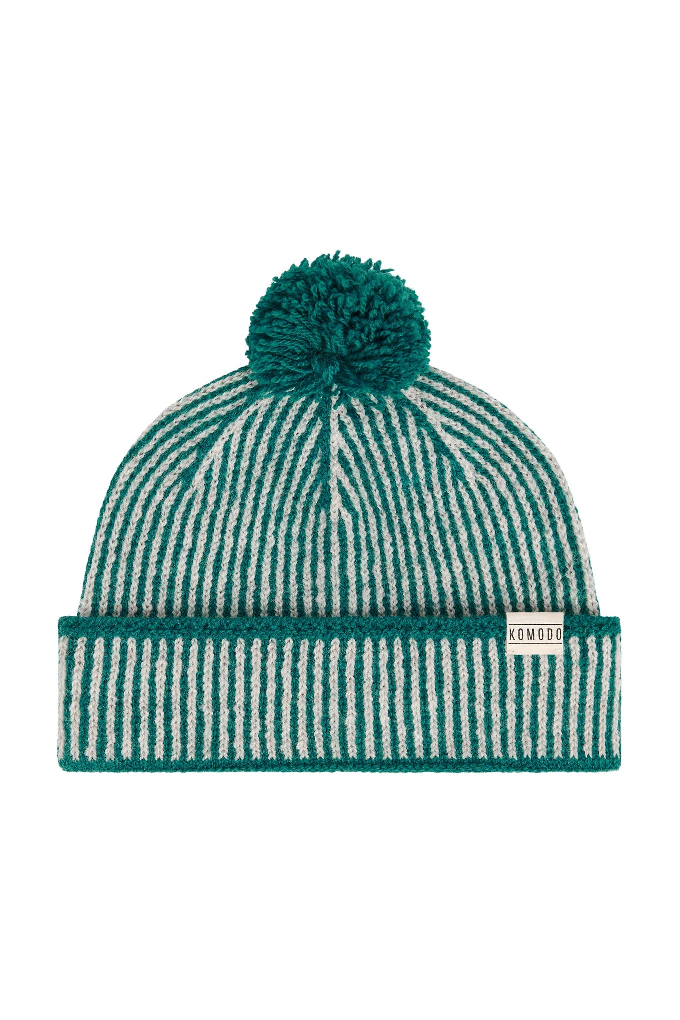 Nara Hat in Evergreen Stripe one size