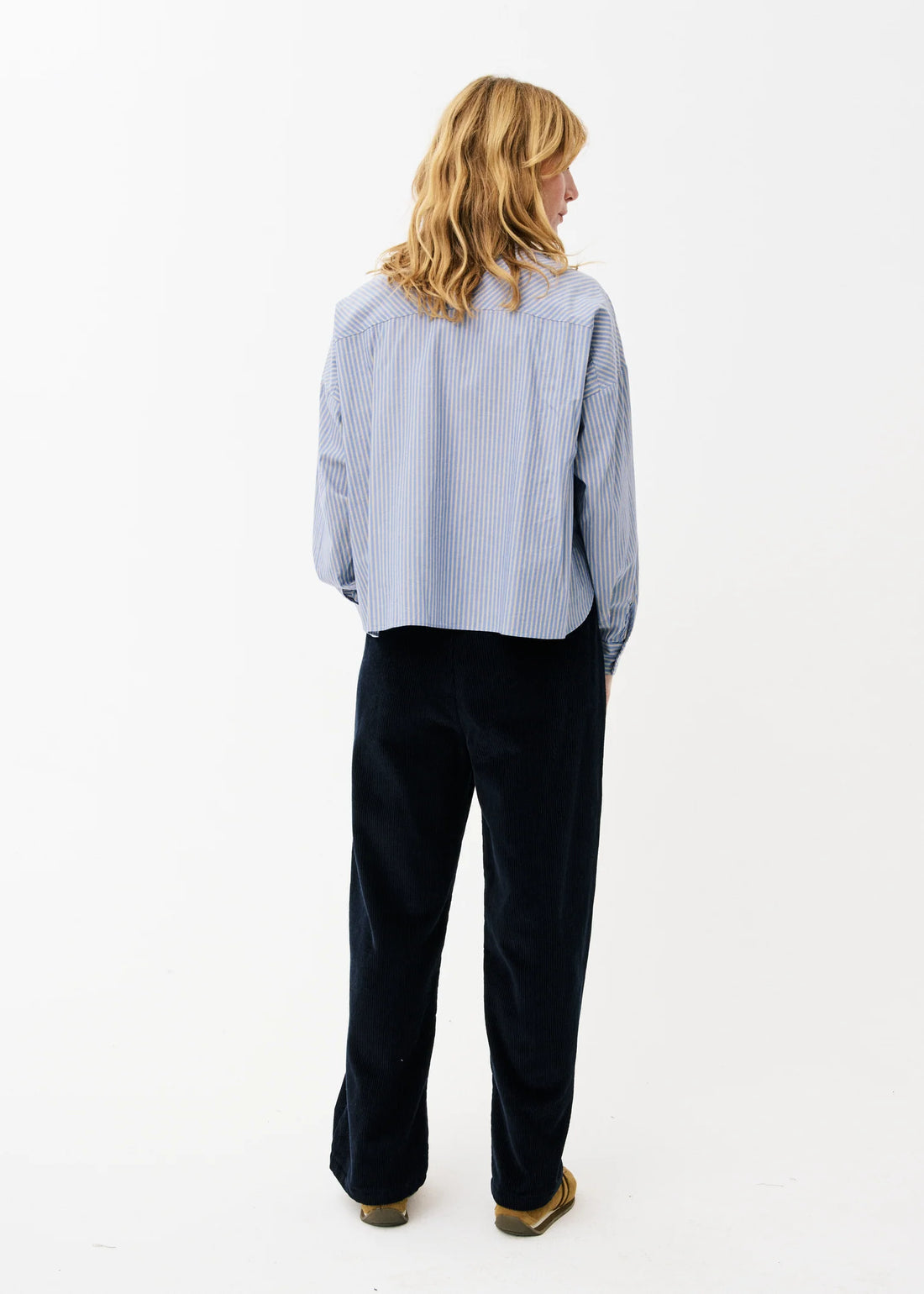 Lilya Trousers in Marine Blue