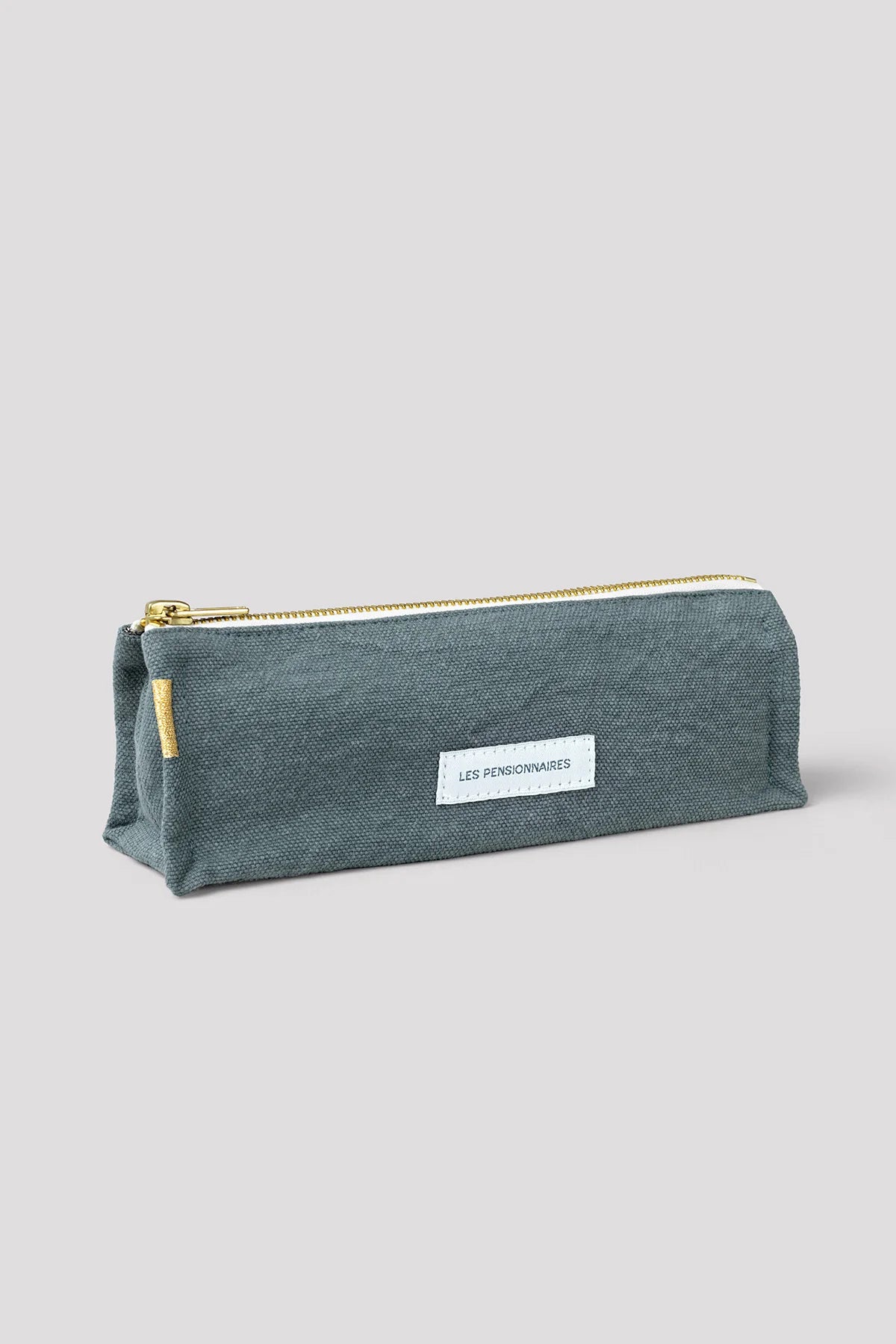 Organic Cotton Pencil Case in Blue Horizon