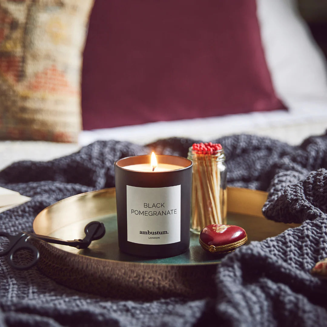 Ambustum Candle in Black Pomegranate Scent