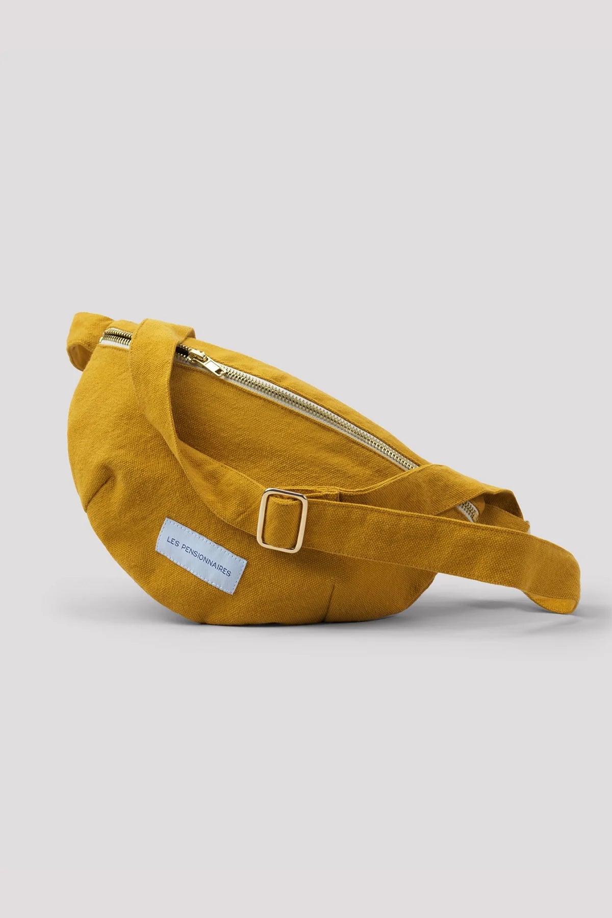 Les Pensionnaires Banana bag Organic Cotton in Saffron Yellow