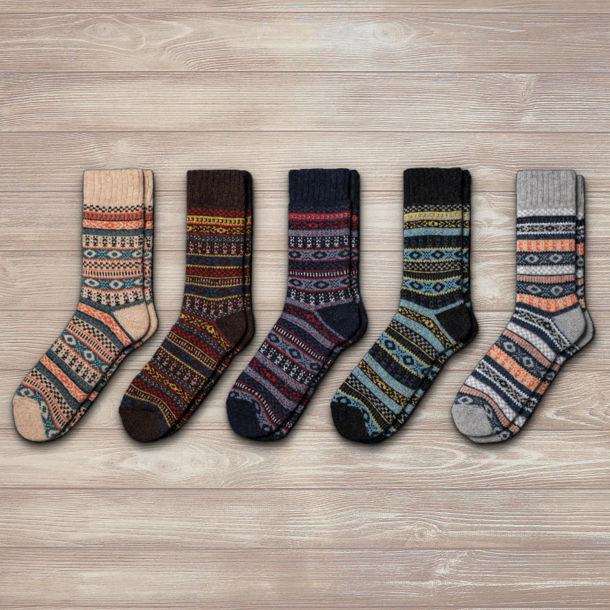 Nordic Socks Assorted Colours