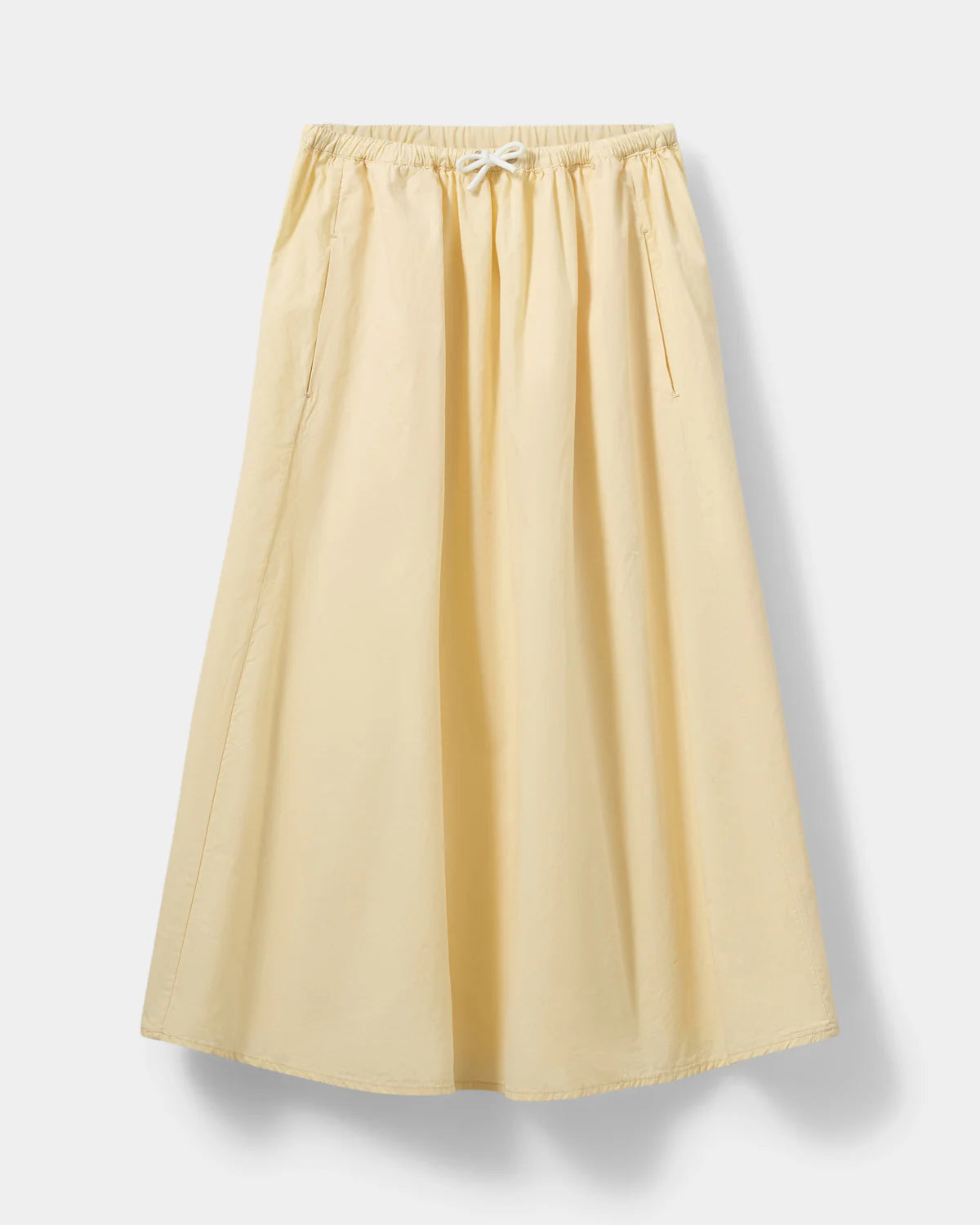 Juneau Midi Skirt Light Yellow