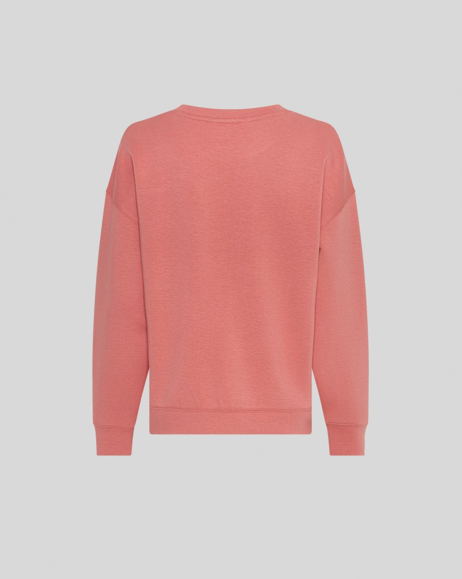 MSCH Lama Q Sweatshirt in Faded Rose