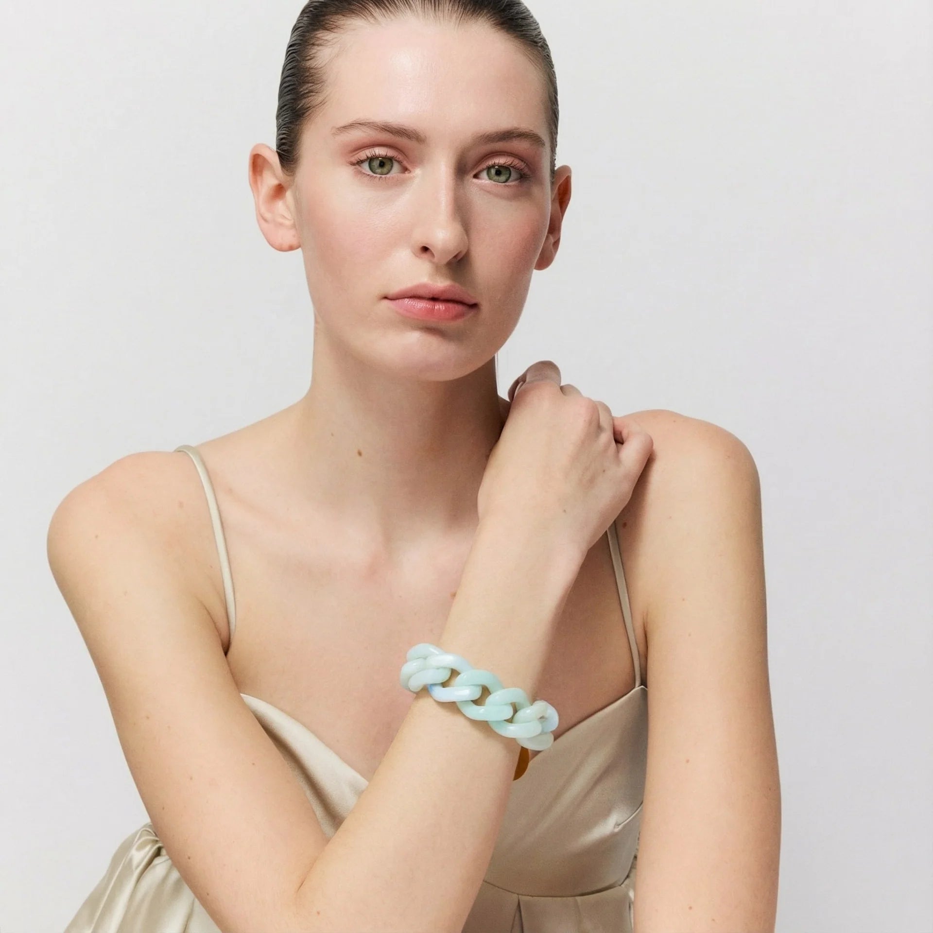 Great Chain Bracelet in Cloud Marble