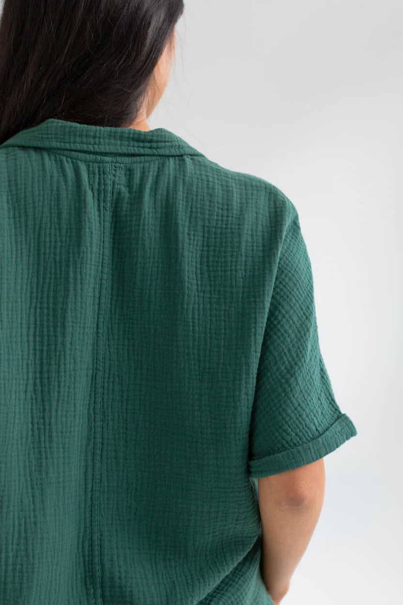 Zuqar — Dark Green Shirt 100% Organic Cotton