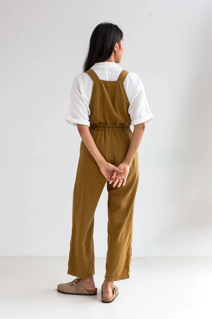 Hornos Dungarees in Dijon Mustard