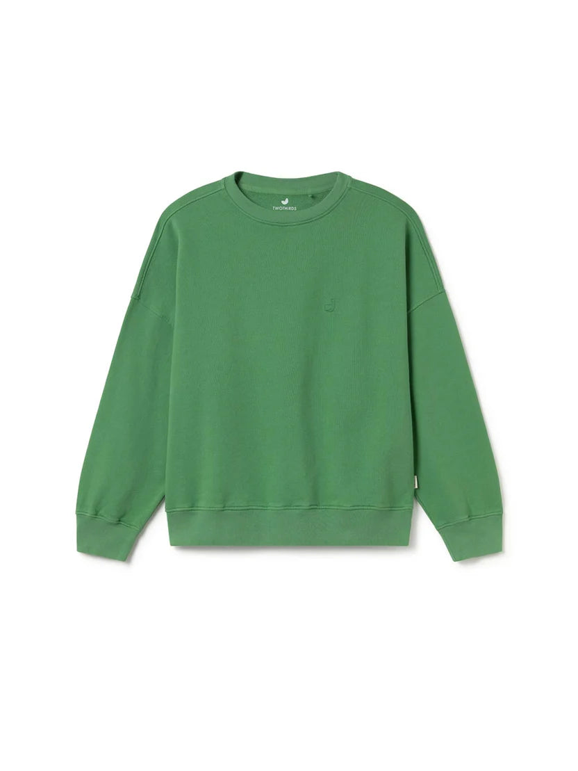 Niza Green Sweatshirt 100% Organic Cotton