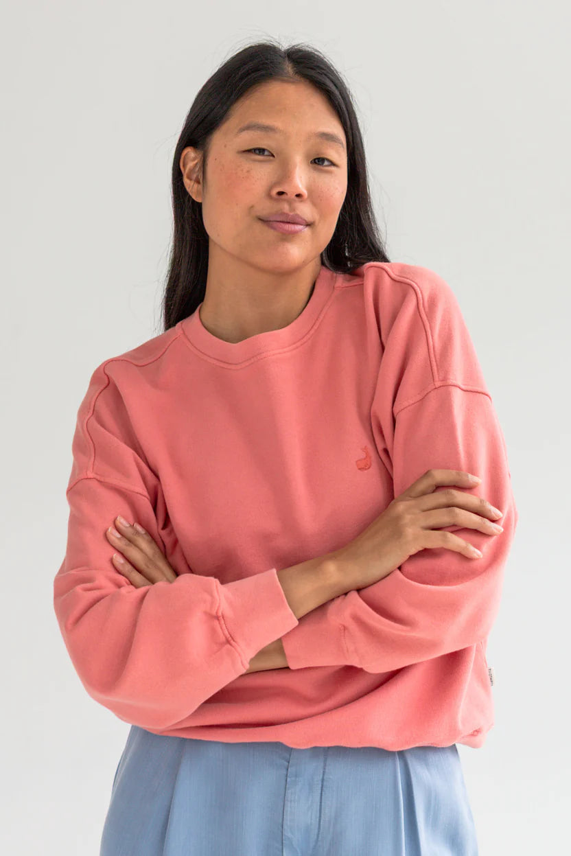 Niza Pink Sweatshirt 100% Organic Cotton
