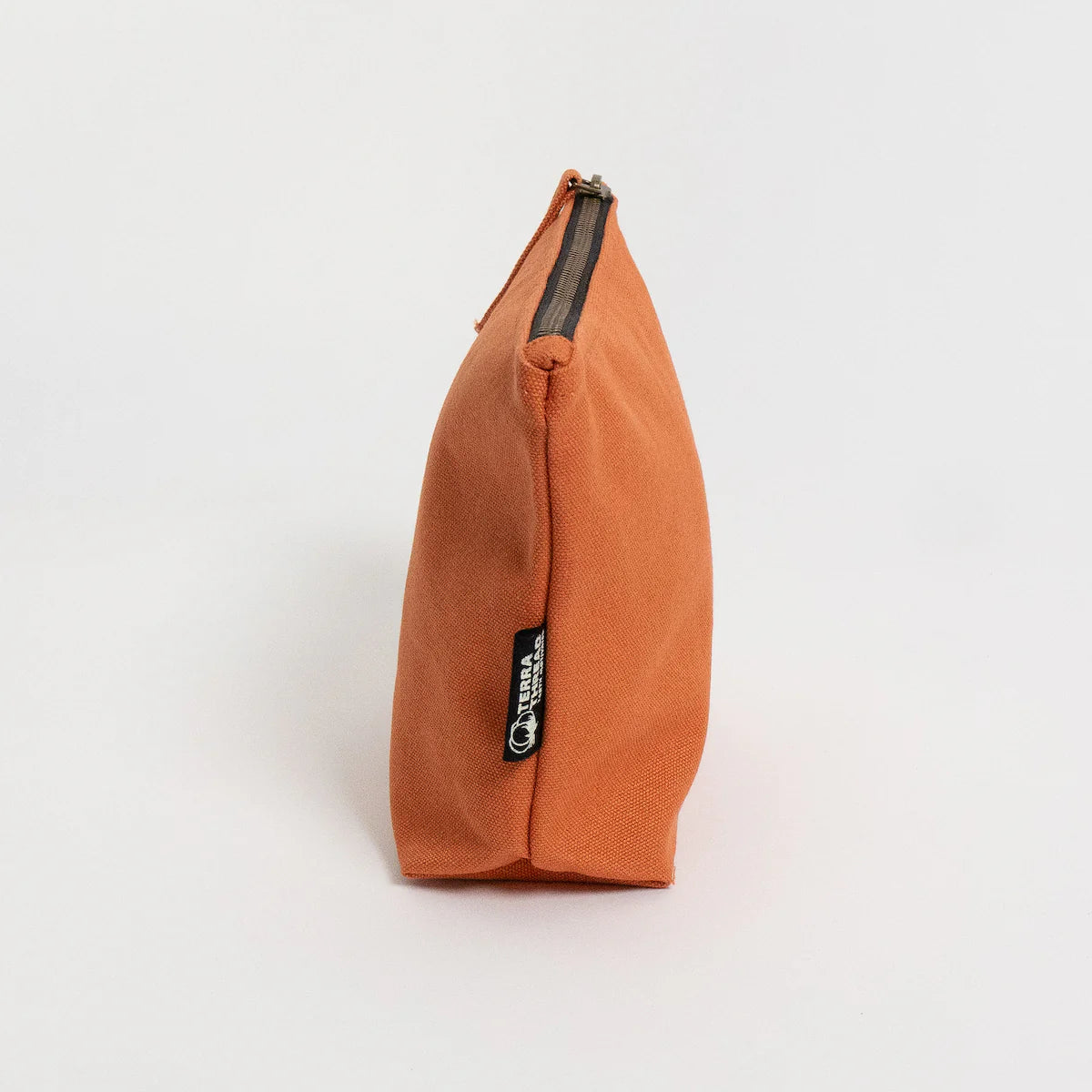 Terra Thread Lok Pouch Makeup Bag Burnt Orange