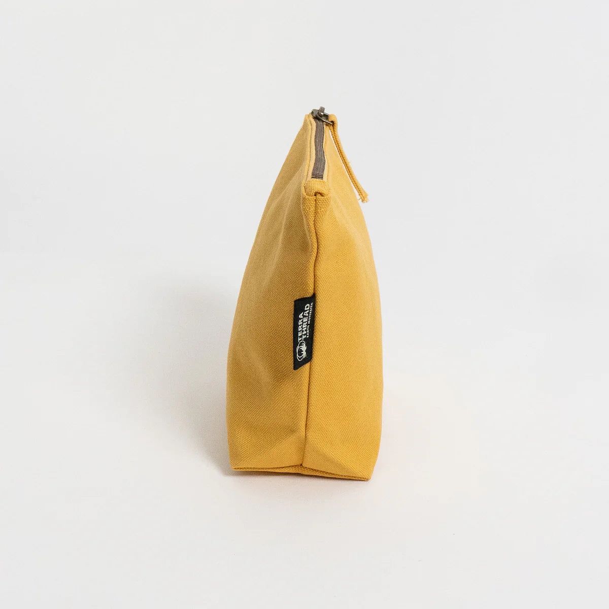Terra Thread Lok Pouch Makeup Bag Mustard Yellow