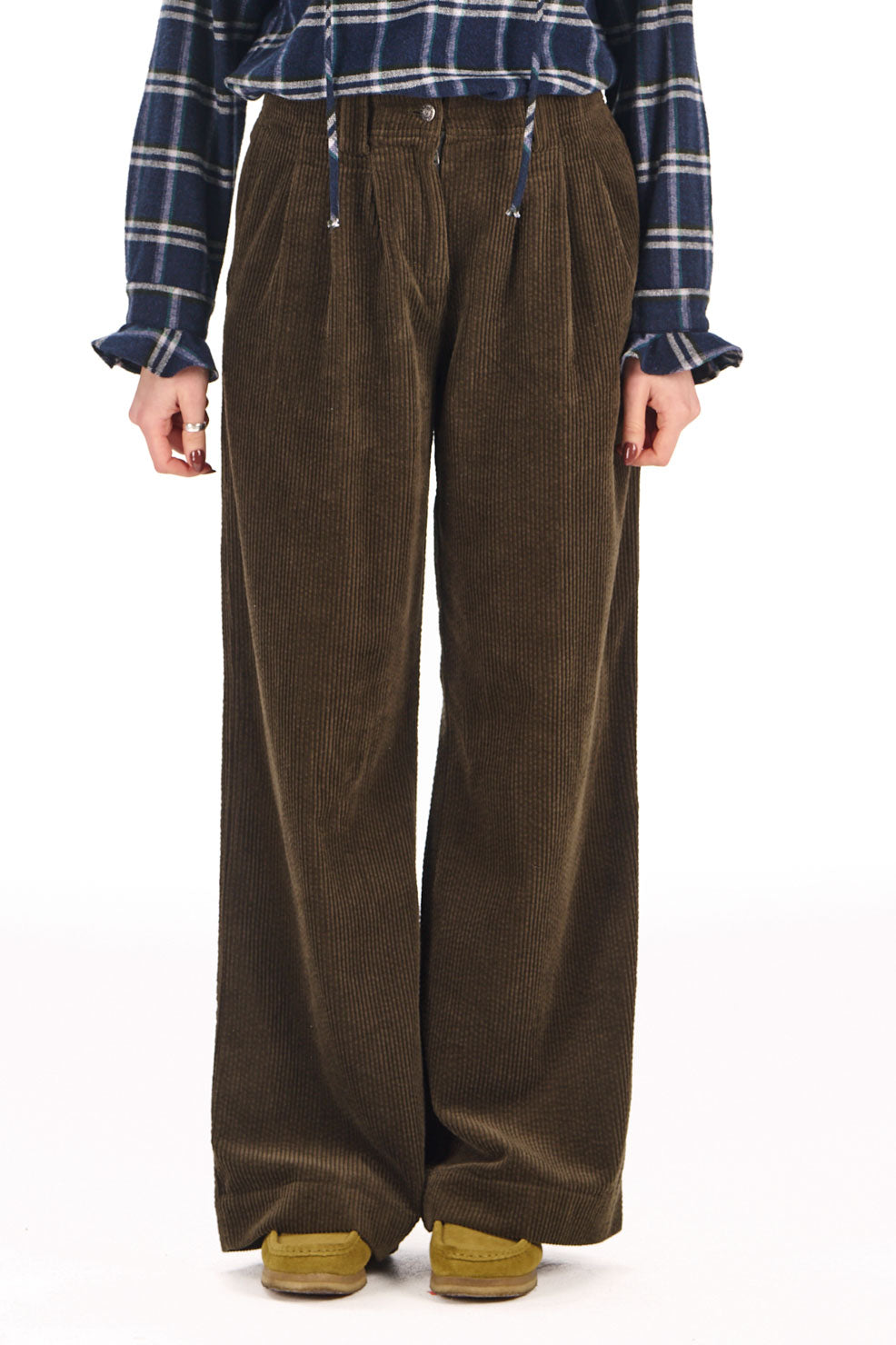 Lola Trousers in Khaki