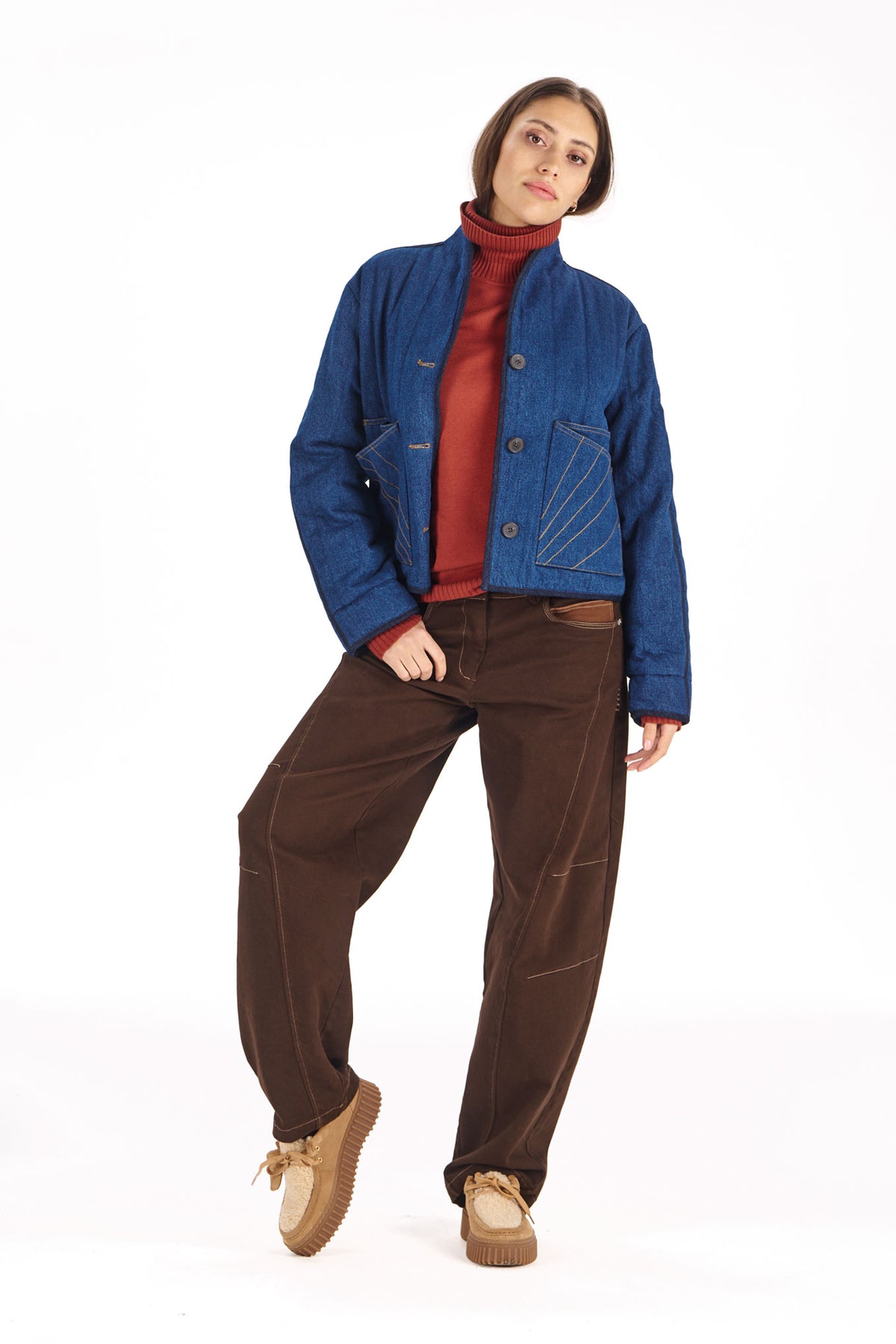 Erin Jacket in Denim