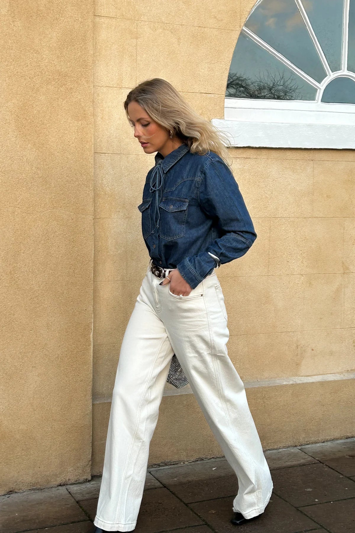 Bay Jean in Ecru
