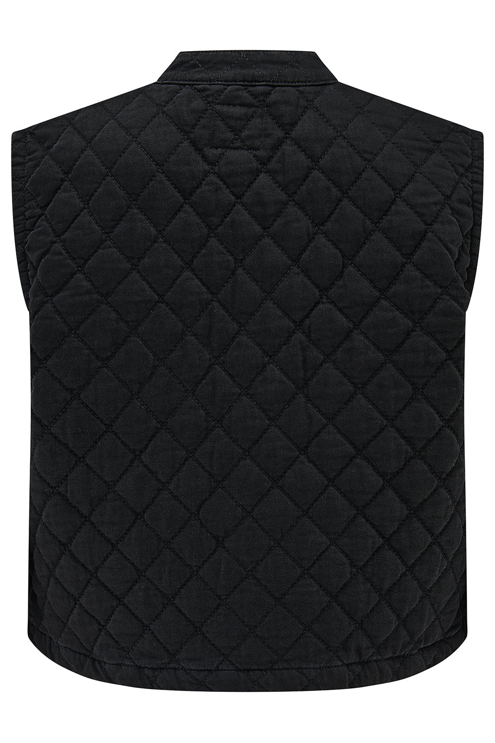 Quilted Pablo Waistcoat in Black