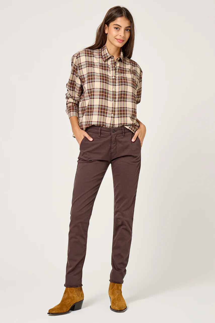 Clarence Checked Shirt in 100% Cotton
