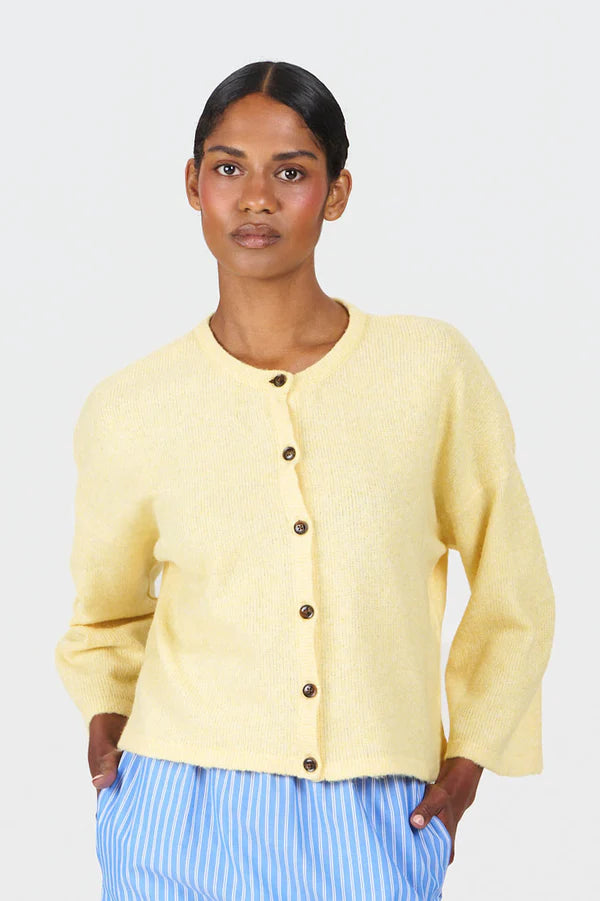 COVET Cardigan in Yellow