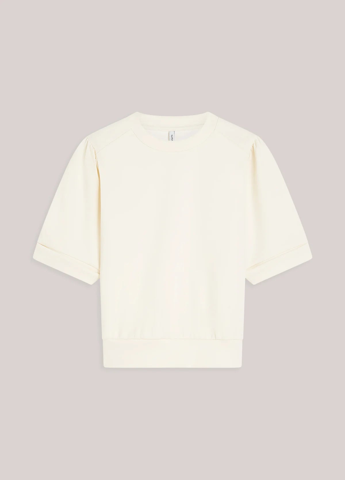 Modal Mix Scuba Top in Ivory