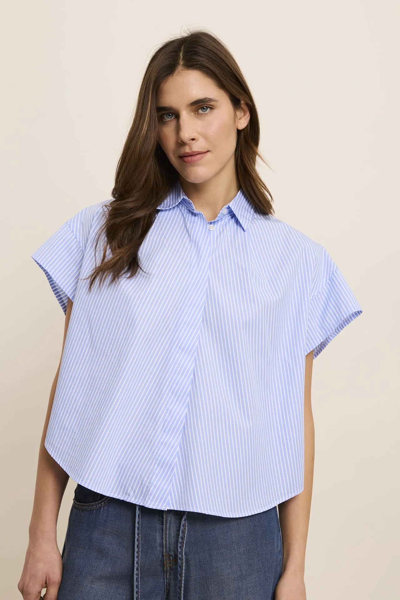 100% Cotton short sleeve Chiara Shirt