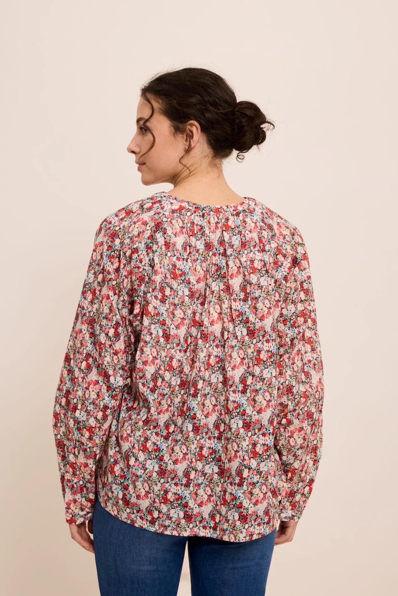 100% Cotton Blair Long Sleeve Paisley Shirt